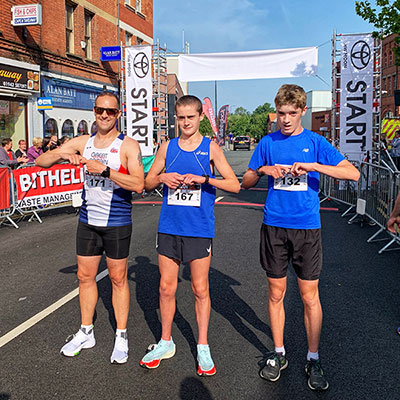 2021 Wigan 5k first 3 men