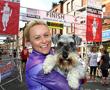 Race starter Olympic medallist Jenny Meadows